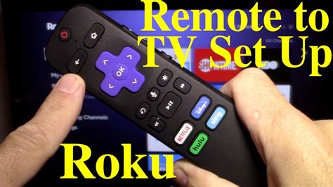 how to hook up a roku remote to a tv